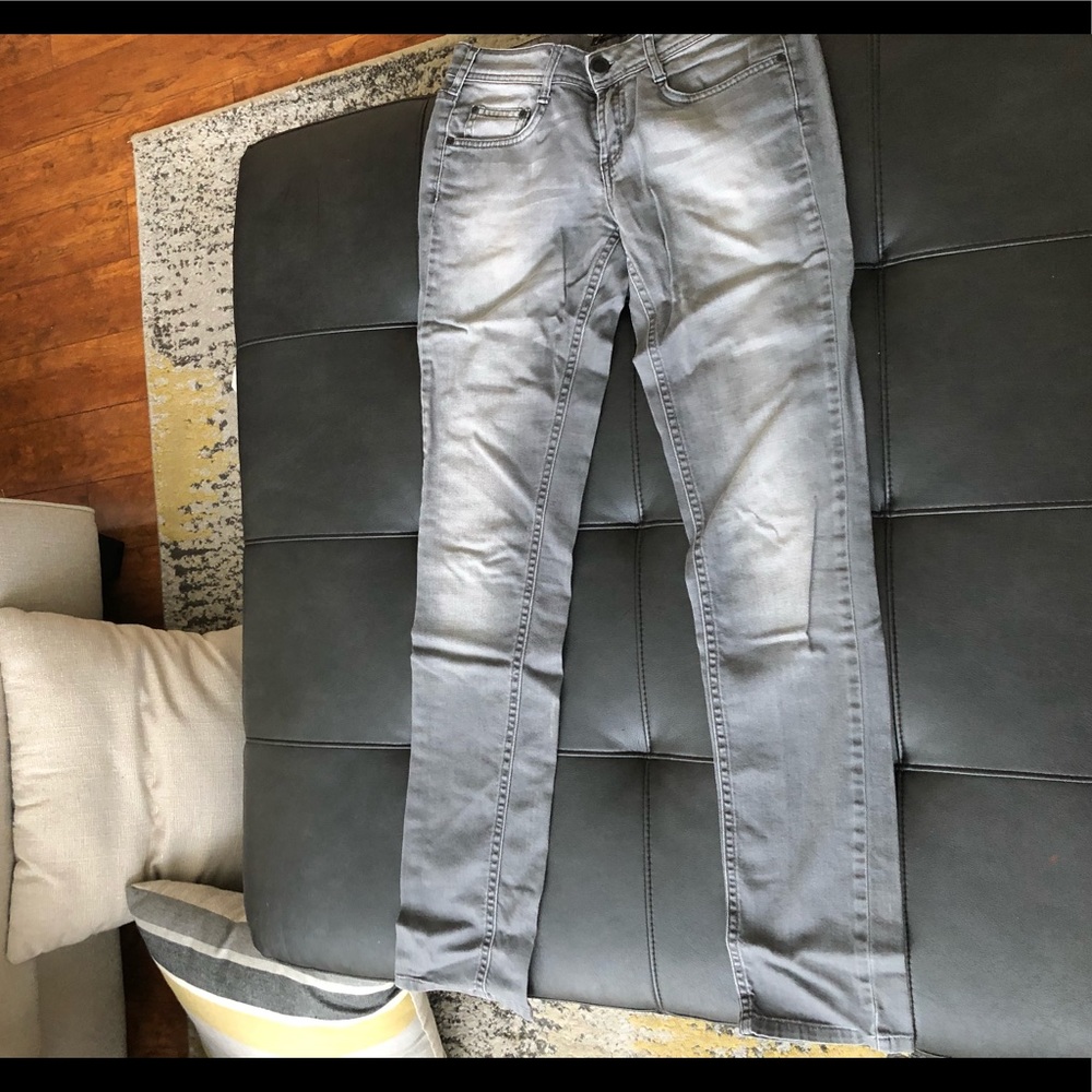 Grey denim